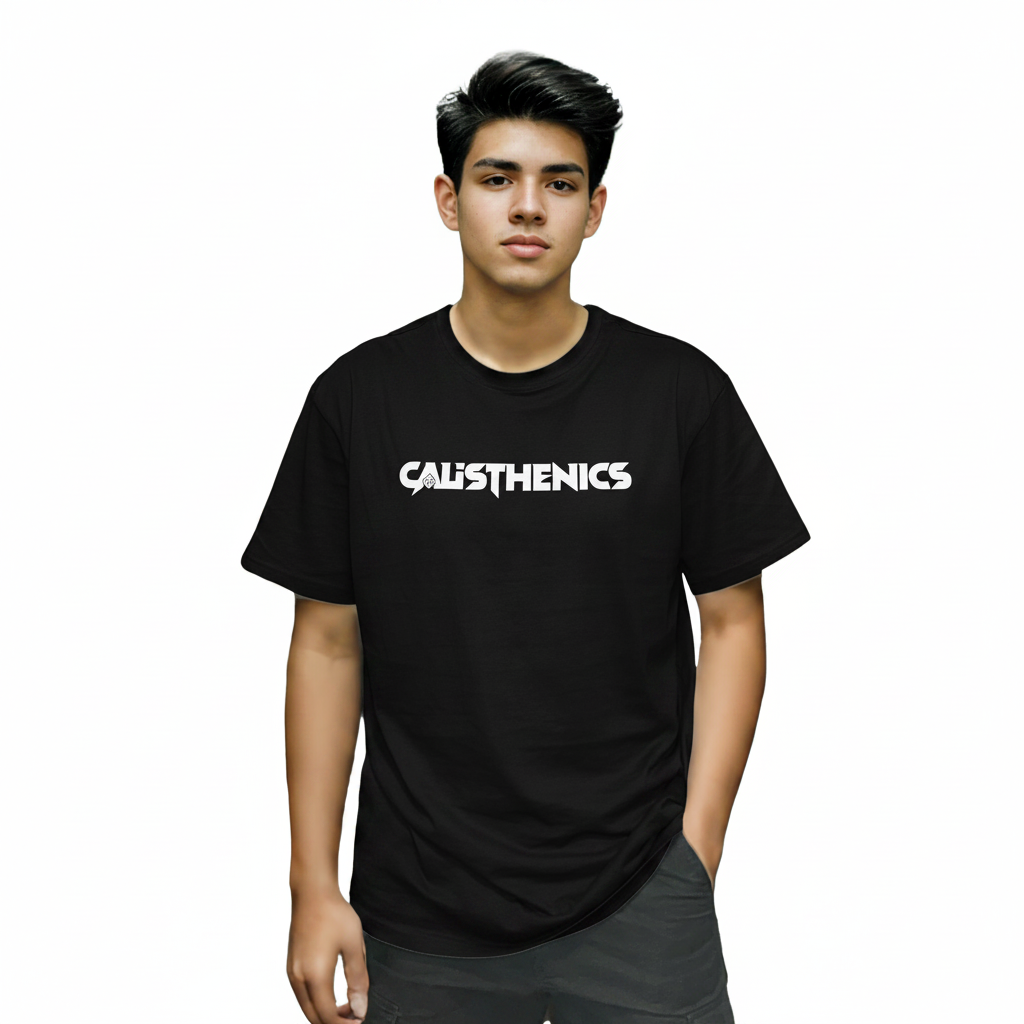 Calisthenics Oversized Shirt Black Square