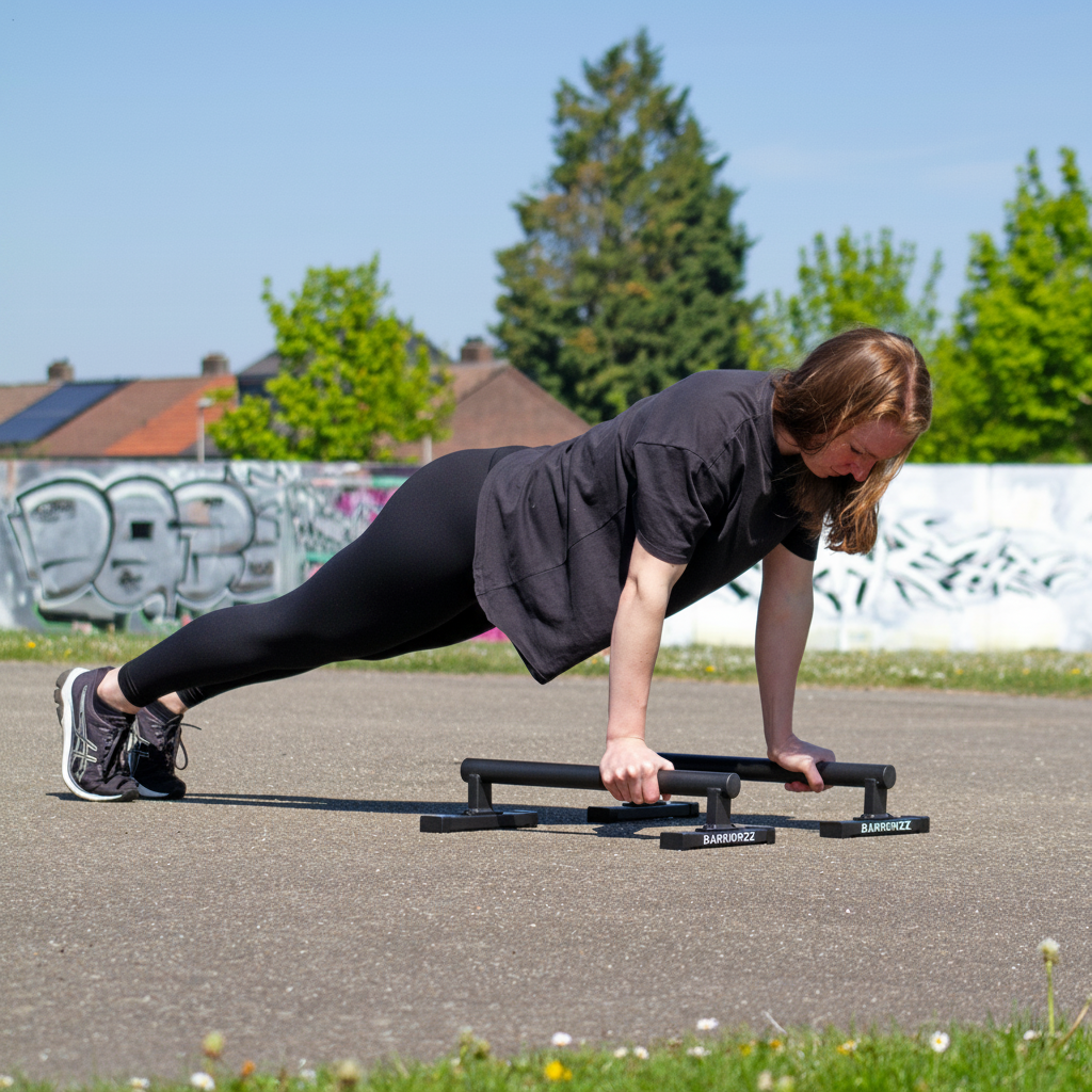 Parallettes Pro Vrouw - Zwart